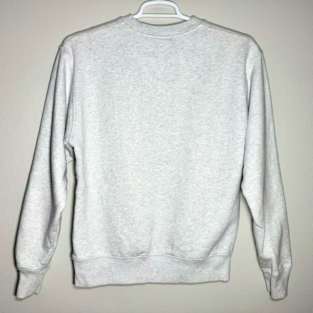 Official BTS DNA Varsity Sweatshirt 03 Big Hit Ent. Women’s Large Gray - Picture 2 of 9